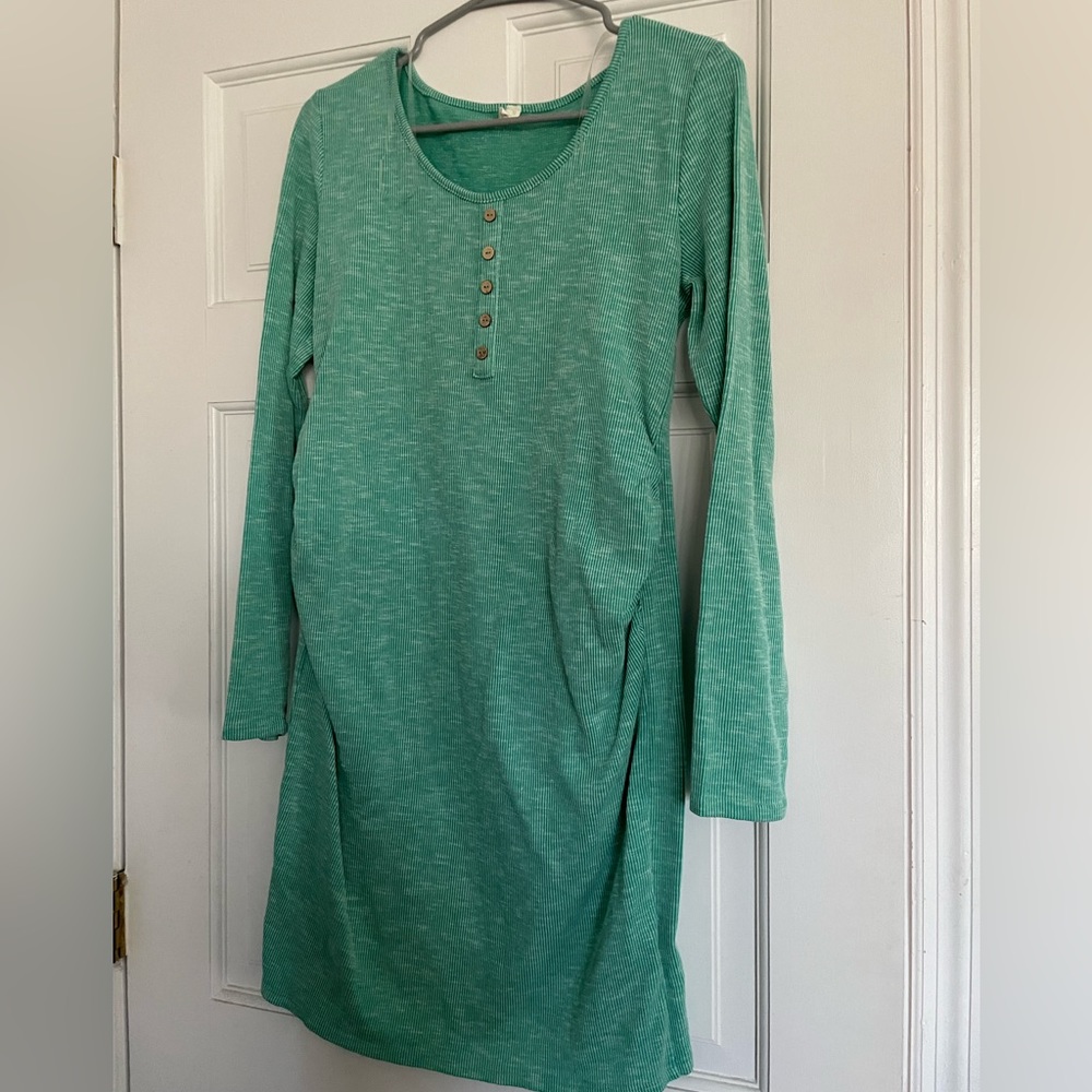 Maternity tshirt dress